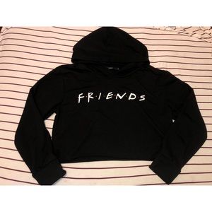 Friends Cropped Hoodie